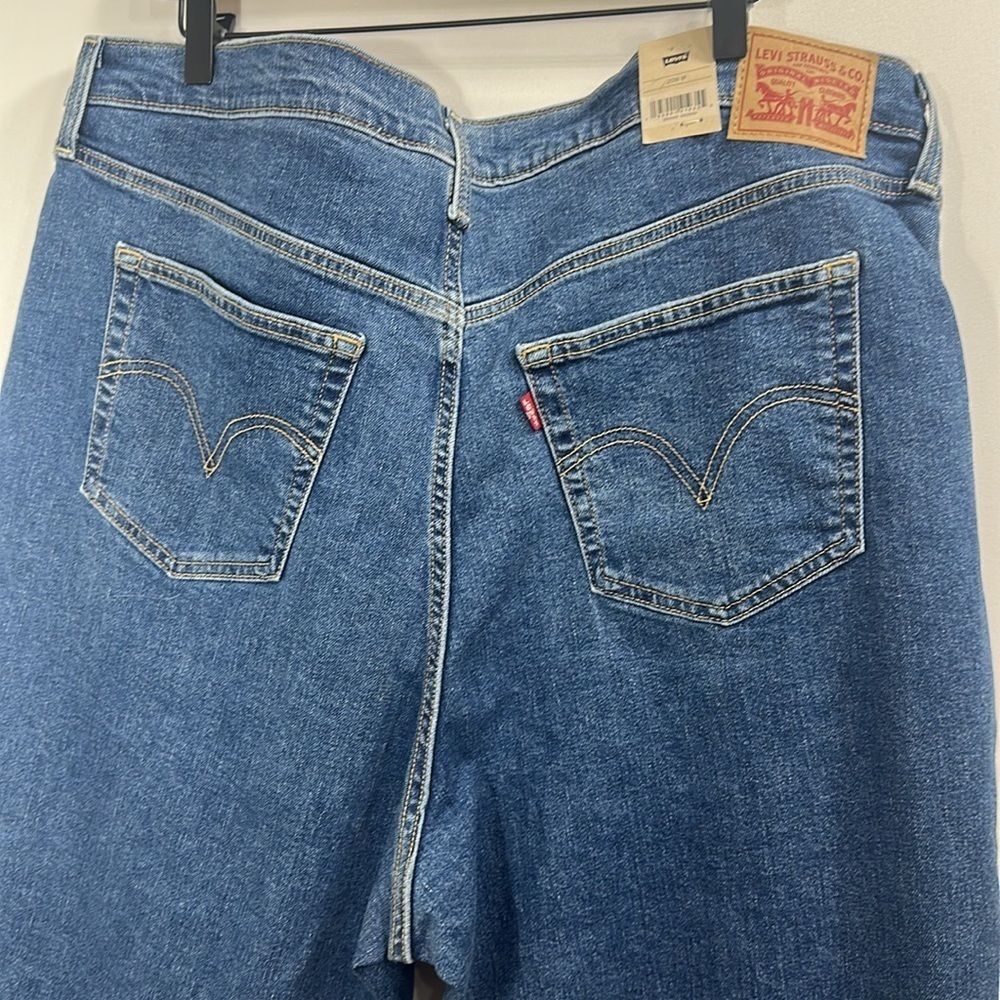 Levi’s women’s rib cage straight ankle button fly jeans size 20 W. NWt. - Picture 8 of 12